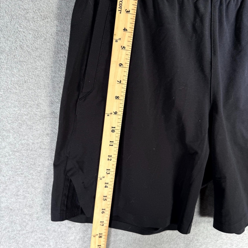 Brady Brand Athletic Shorts Men's Small Black Elastic Waist Workout Pull On - Picture 7 of 11